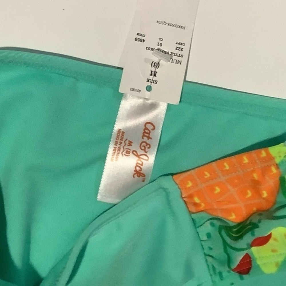 Cat & Jack Aqua Swimsuit Botton